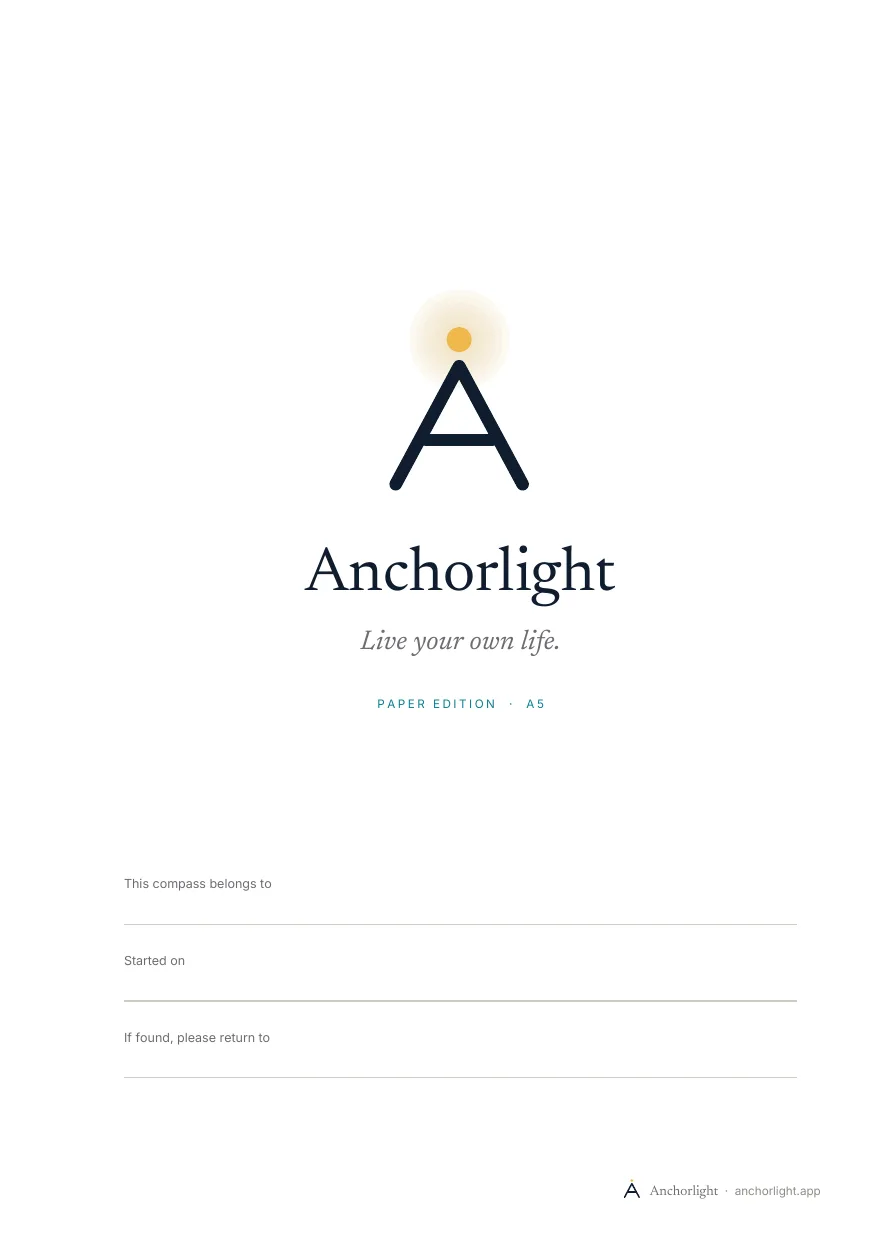 Cover page